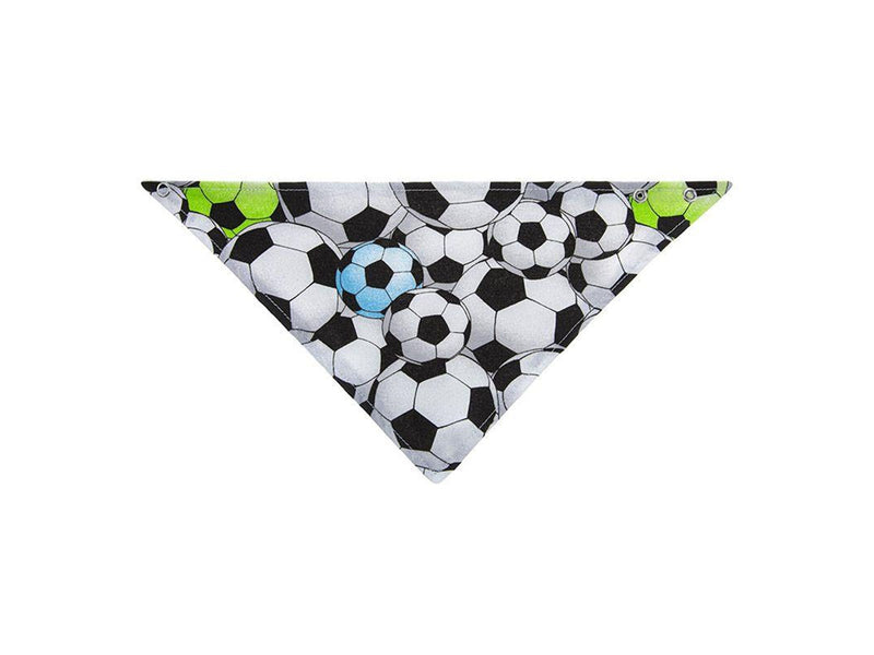 Akuku Baby bandana (1 pc) snap fastener FOOTBALL
