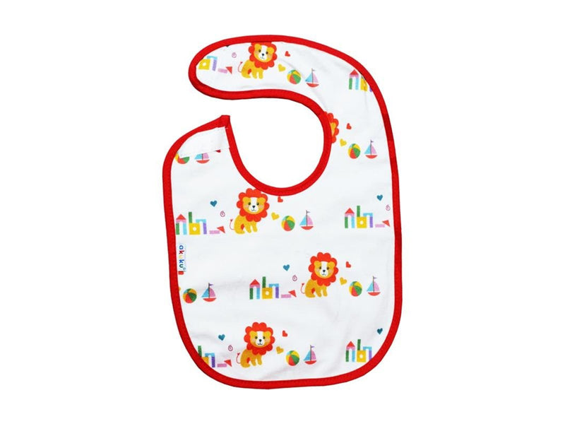 Akuku Baby bib 23 x 20 cm with velcro closure
