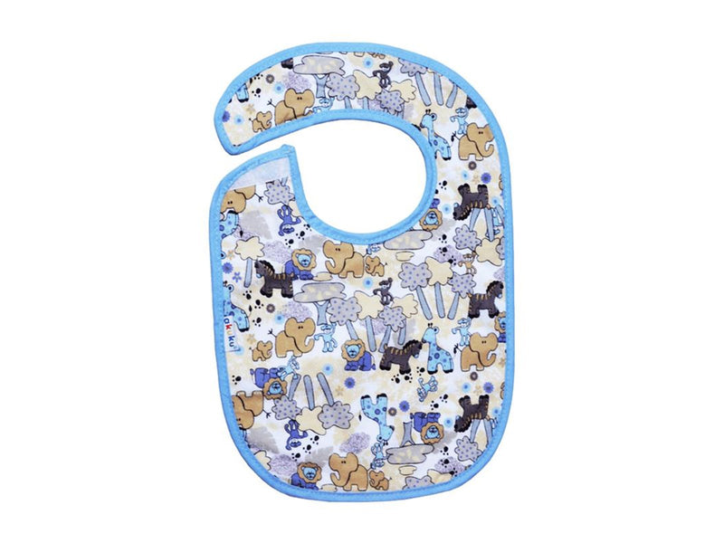 Akuku Baby bib 23 x 20 cm with velcro closure