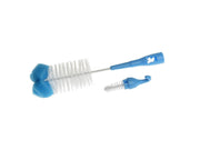Akuku Bottle cups and nipple brush with sponge BLUE