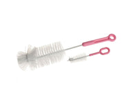 Akuku Bottles cups and teats brush set PINK
