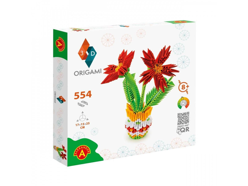 Alexander Toys ORIGAMI 3D - Flower pot 554 pcs.