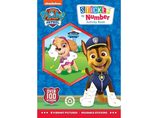 Alligator PAW PATROL Sticker by Number Book