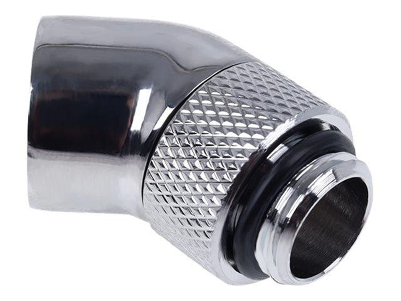 Alphacool Eiszapfen angled adaptor 45° rotatable G1/4 outer thread to G1/4 inner thread