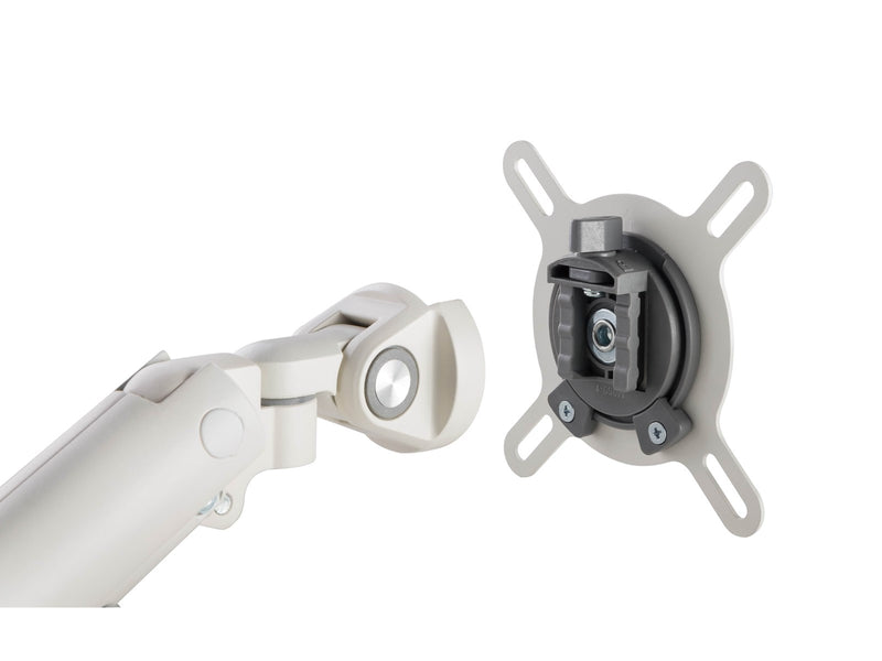 Alterzone Arm One single aluminum monitor arm White