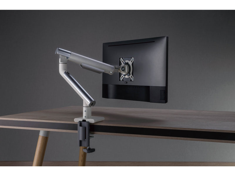 Alterzone Arm One single aluminum monitor arm White
