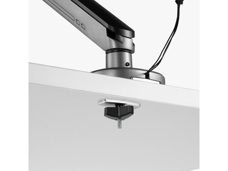 Alterzone Arm RGB Gaming-Monitorarm, Raum Grau