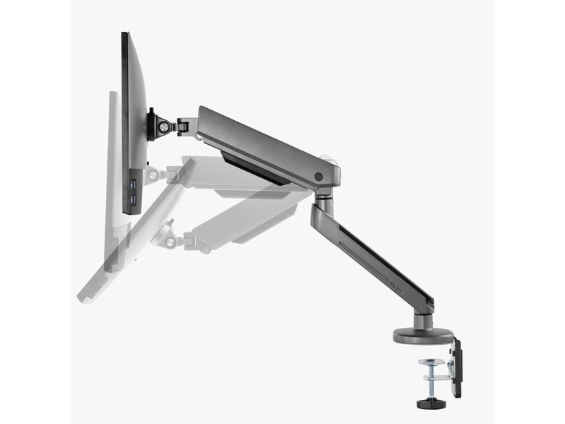 Alterzone Arm RGB Gaming-Monitorarm, Raum Grau