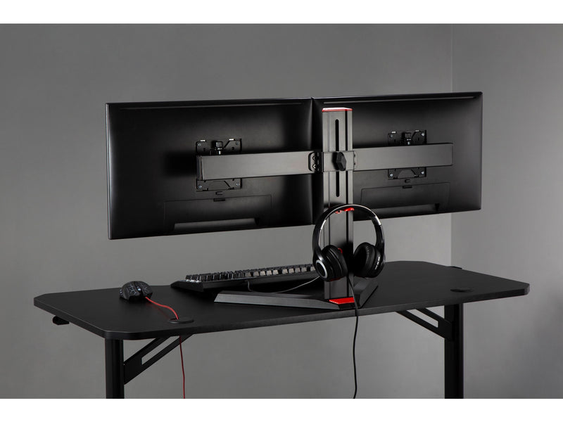 Alterzone Pro Duo dual gaming monitor stand 17"-27" Black
