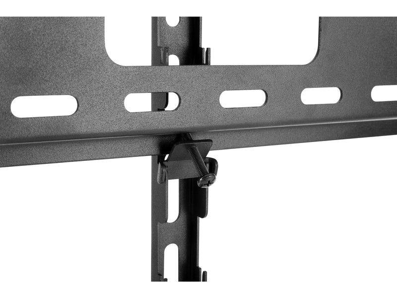 Alterzone Slim 7g TV stand with glass base for 37"-70" TVs Black - Max 40 kg - recommended for