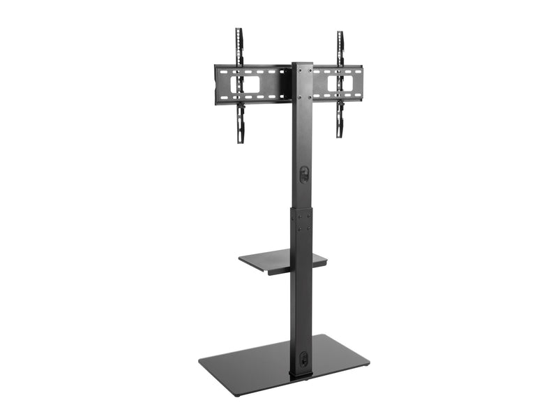 Alterzone Slim 7g TV stand with glass base for 37"-70" TVs Black - Max 40 kg - recommended for