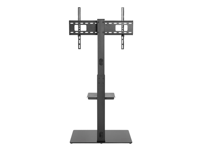 Alterzone Slim 7g TV stand with glass base for 37"-70" TVs Black - Max 40 kg - recommended for