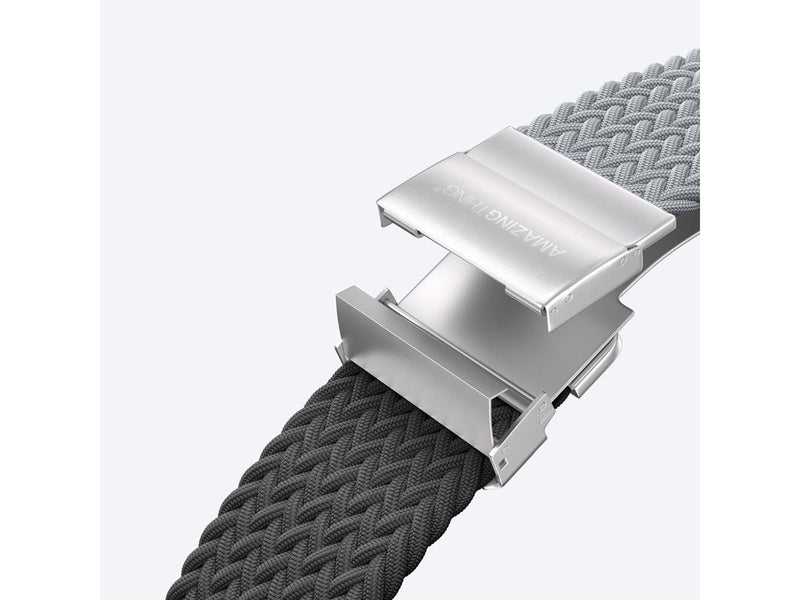 AmazingThing Blend Band 2-Pack for Apple Watch 45/46/49mm - Gray-Black/Gray