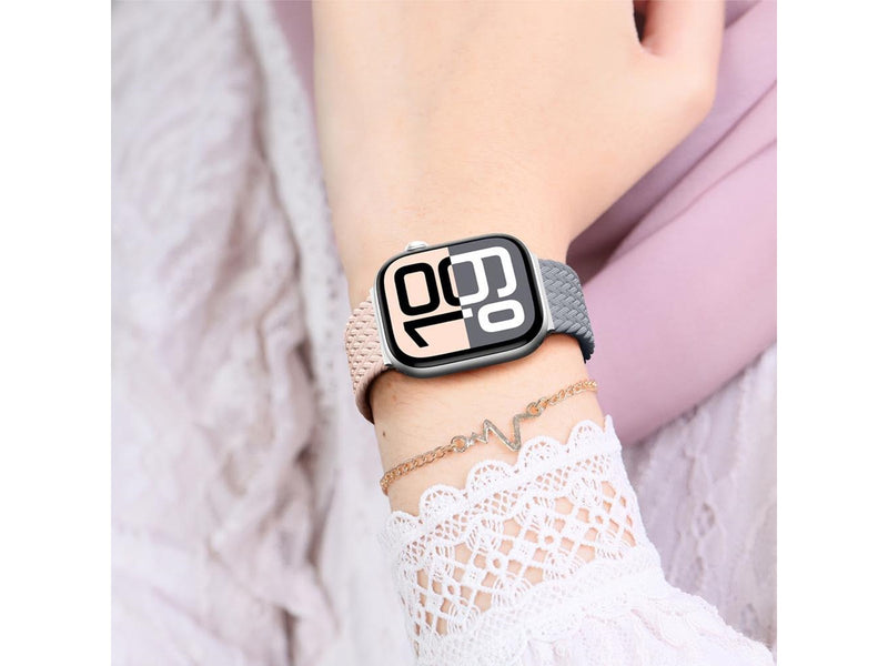 AmazingThing Blend Band 2-Pack for Apple Watch 45/46/49mm - Rose Gray/Pink