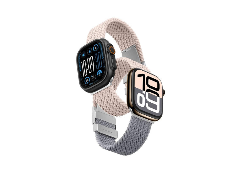 AmazingThing Blend Band 2-Pack for Apple Watch 45/46/49mm - Rose Gray/Pink