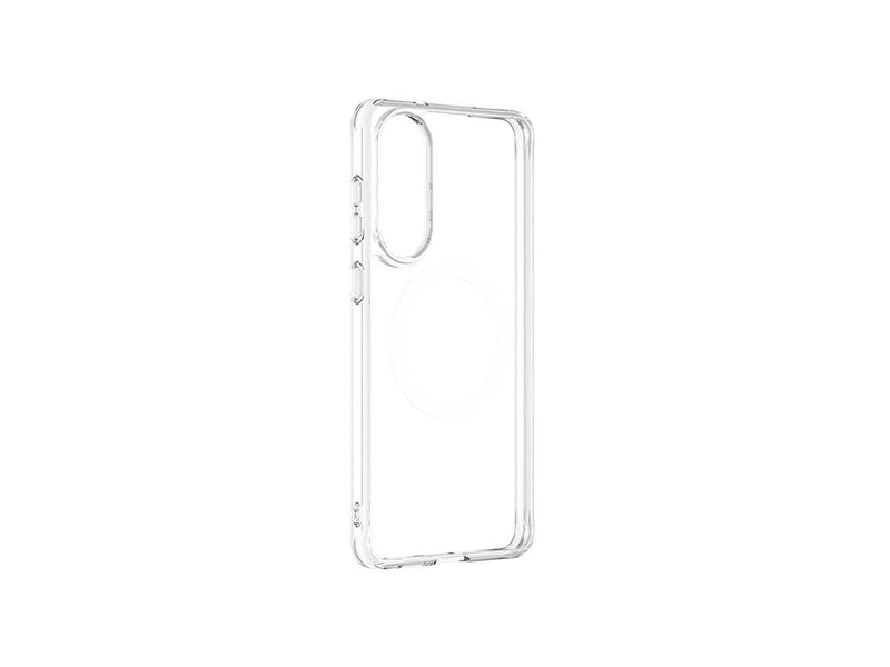 AmazingThing Minimal Mag Case with Magnetic Ring for Samsung Galaxy S25 Edge - Transparent