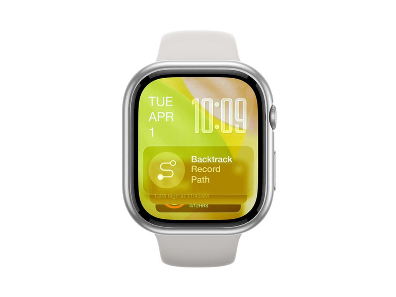 AmazingThing Minimal Protective Case for Apple Watch Series 11 46mm - Silver