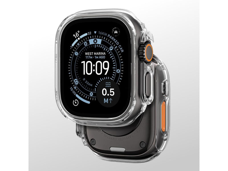 AmazingThing Minimal Protective Case for Apple Watch UItra 3 49mm - Transparent