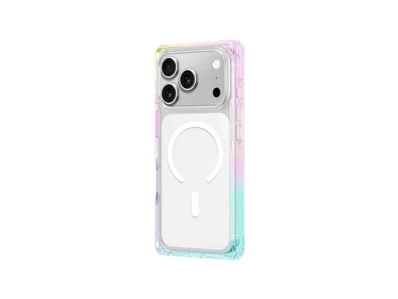 AmazingThing Omni case for iPhone 17 Pro Max compatible with MagSafe - transparent-rainbow