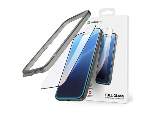AmazingThing Radix Full Glass Tempered Glass for iPhone 16 Pro Max