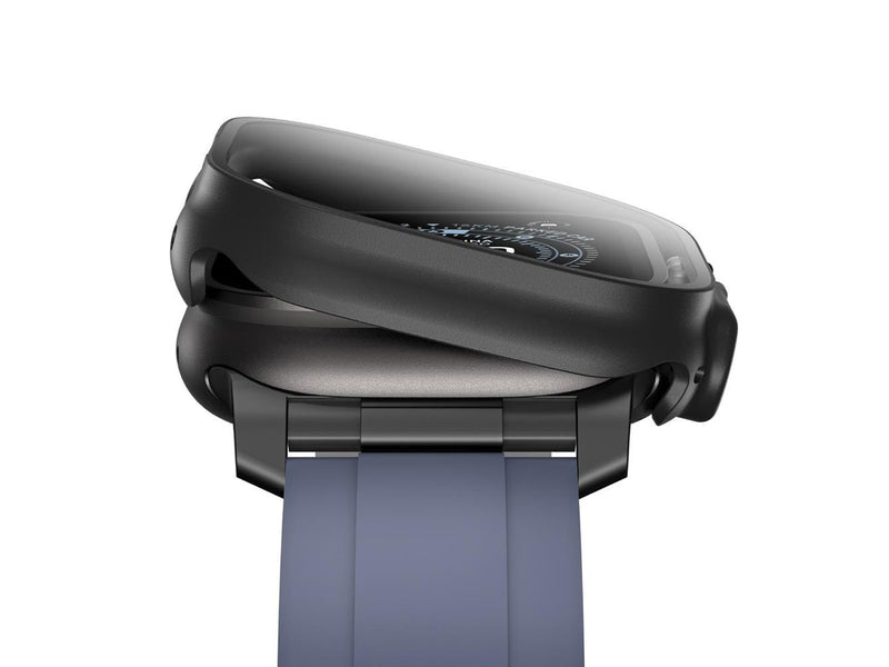 AmazingThing Radix Glass Screen Protector with Case for Apple Watch UItra 3 49mm - Black