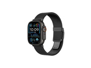 AmazingThing Titan Premium Metal Band for AppleWatch 38/40/41/42/44/45/46/49 mm - Black