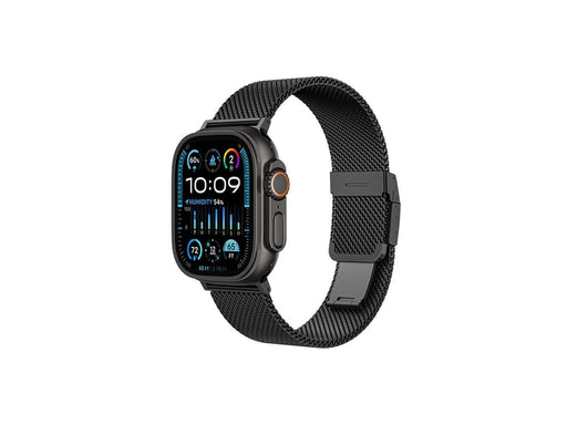 AmazingThing Titan Premium Metal Band for AppleWatch 38/40/41/42/44/45/46/49 mm - Black