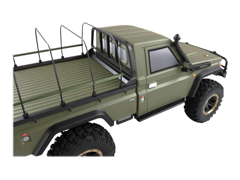 Amewi AMX Rock RCX8BS Scale Crawler Pick-Up 1:8 RTR Military Green