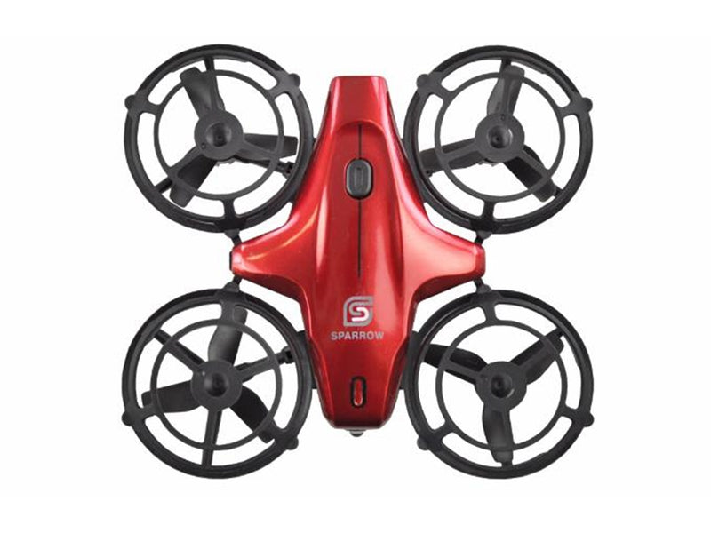 Amewi DRE Mini-Drone Sparrow with Camera Red