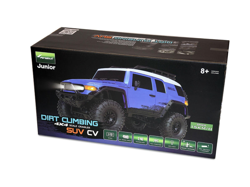 Amewi Dirt Climbing SUV CV Crawler 4WD 1:10 RTR Blue