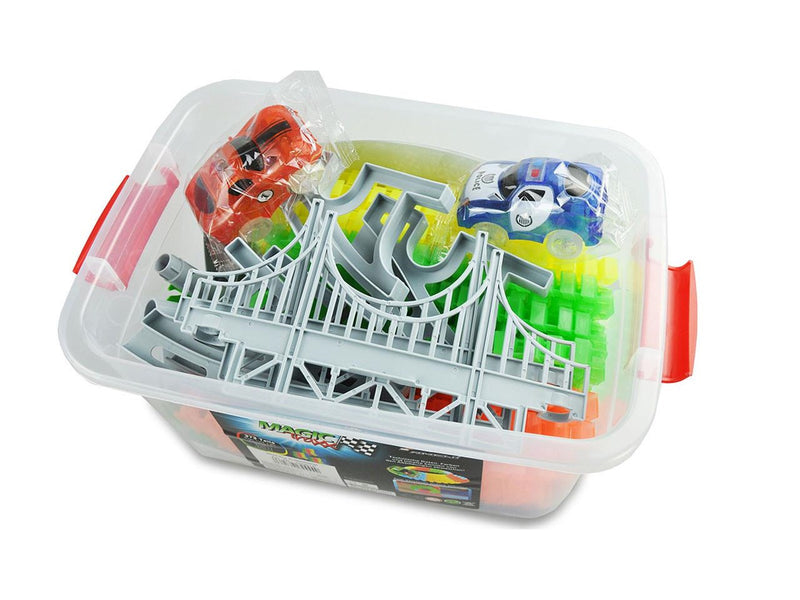 Amewi Magic Traxx Race Track 373 pieces transport box