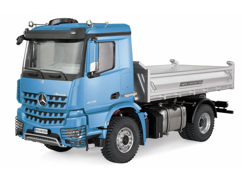 Amewi Mercedes-Benz Arocs Hydraulic Dumper Lorry Basic 4x2 1:14 RTR Blue