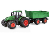 Amewi RC Tractor with Tipping Trailer 1:24 RTR Green