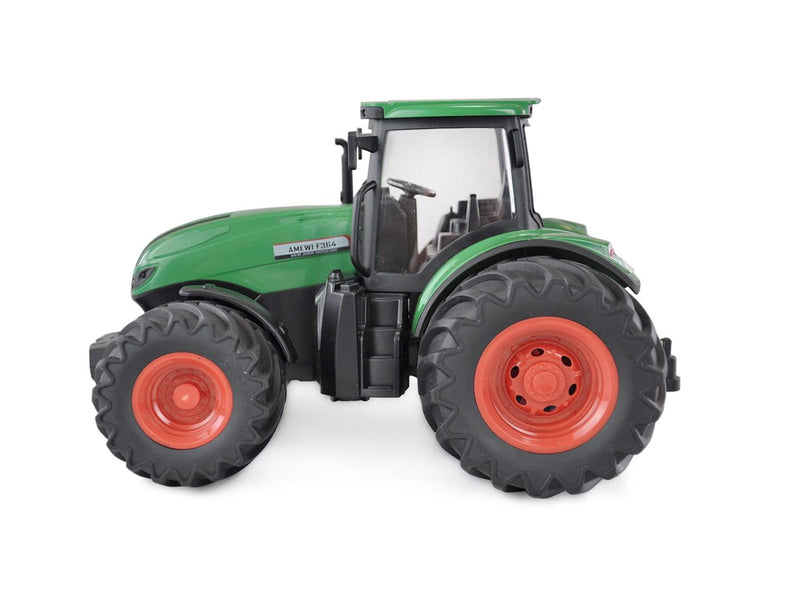 Amewi RC Tractor with Tipping Trailer 1:24 RTR Green