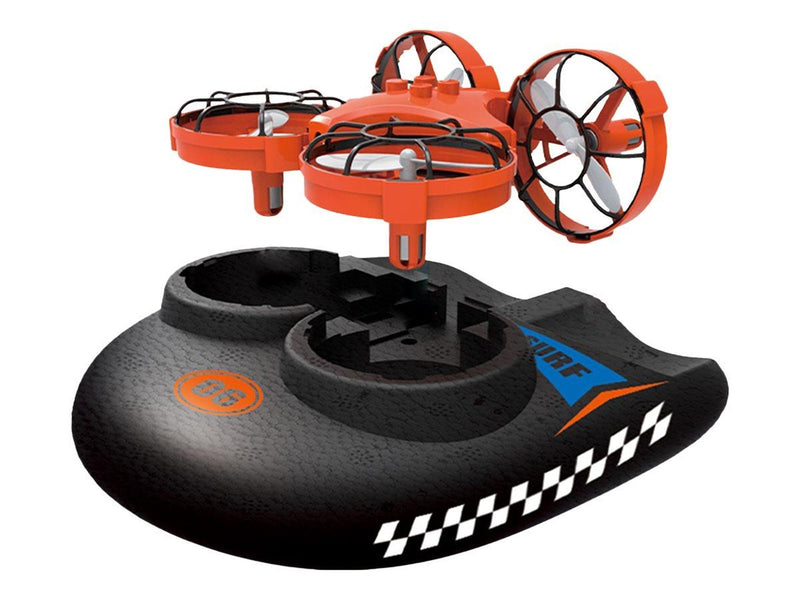 Amewi TRIX 3-IN-1 Drone Hovercraft Orange