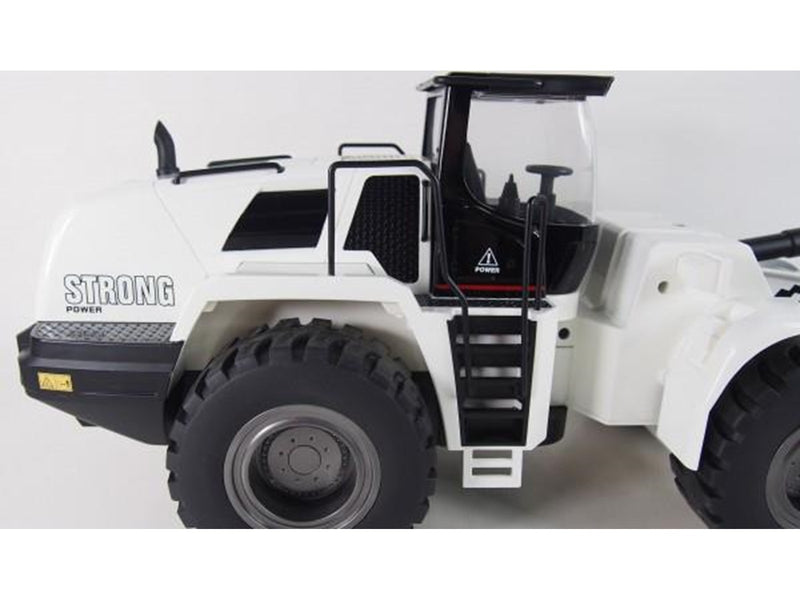 Amewi Wheel loader G485E AE 1:14 part-metal RTR White