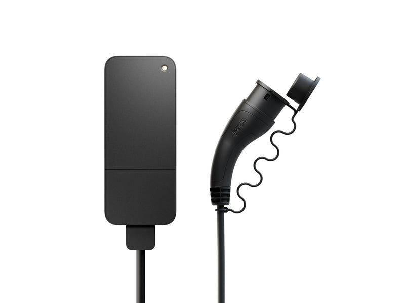 Amina S 20A charging box 13.3kW incl. 6m cable, Black