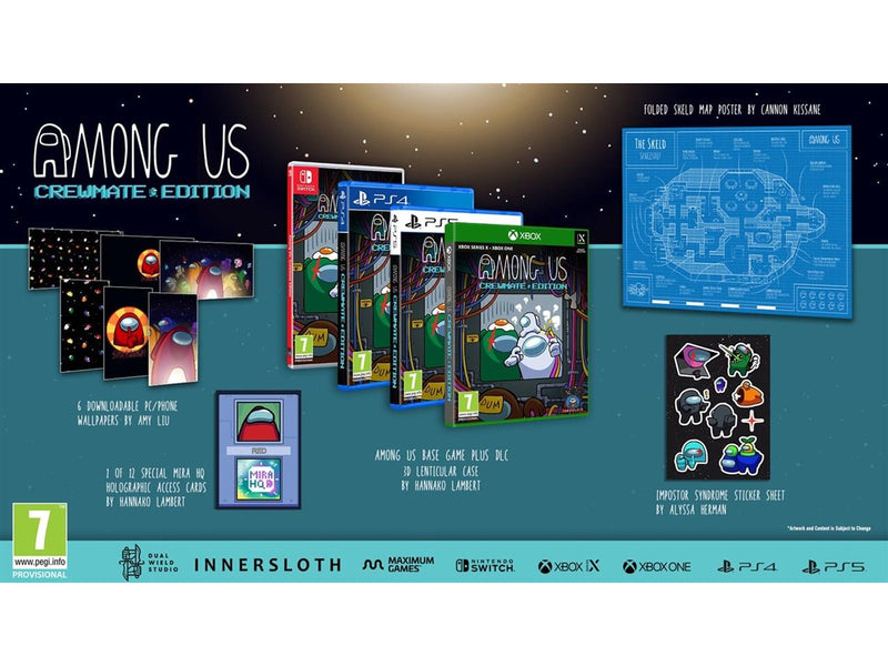 Among Us: Crewmate Edition - Sony PlayStation 5 - Party - PEGI 7