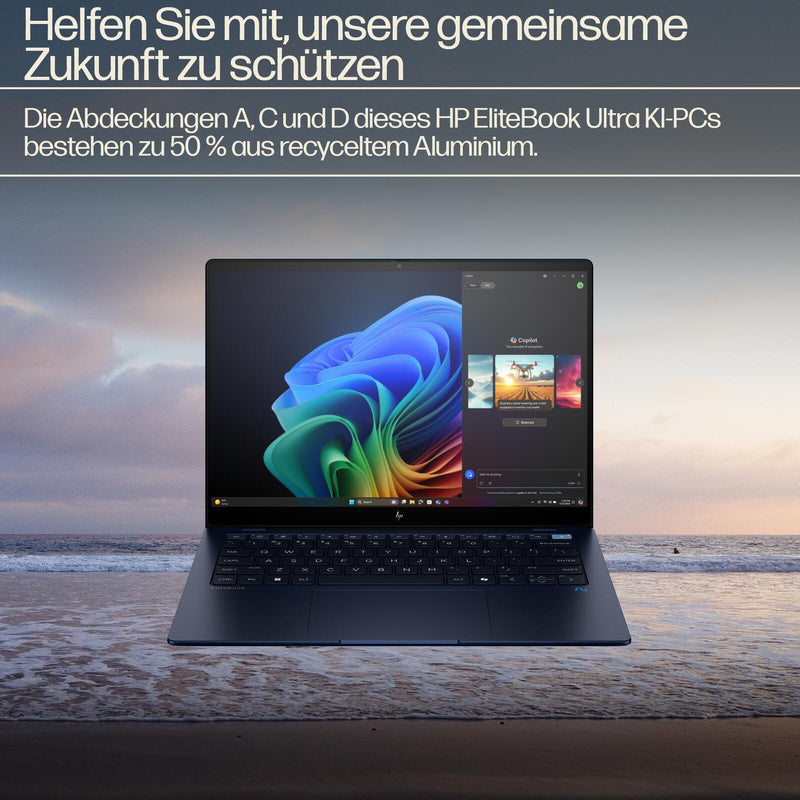 HP EliteBook Ultra G1q Snapdragon® X Elite Notebook 35,6 cm (14')