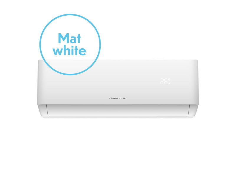 Andersen Electric MAT Pro 9 air/air heat pump with WiFi 4 kW 73 m² matte white