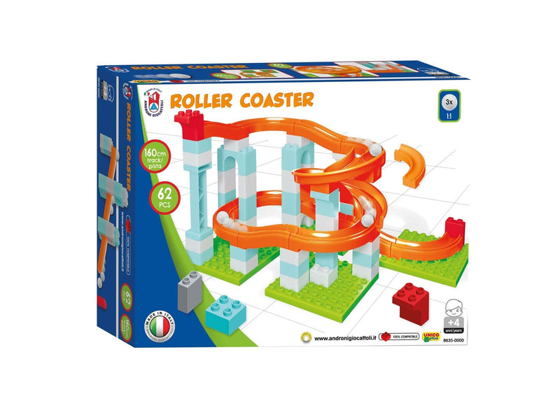 Androni Marble track Roller Coaster Set 62 pieces.