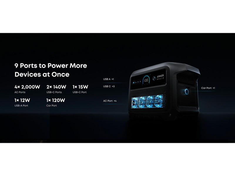 Anker Solix C1000X (Gen 2) - 1024Wh