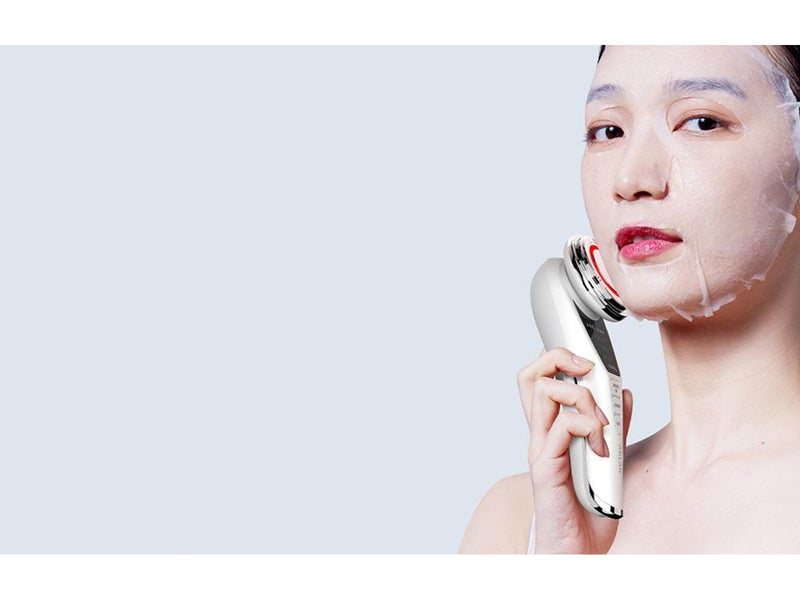 Anlan Ultrasonic facial massager with light therapy