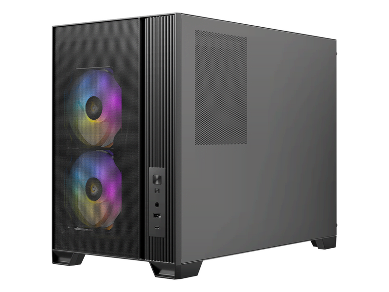 Antec FLUX M - Gehäuse - Minitower - Schwarz