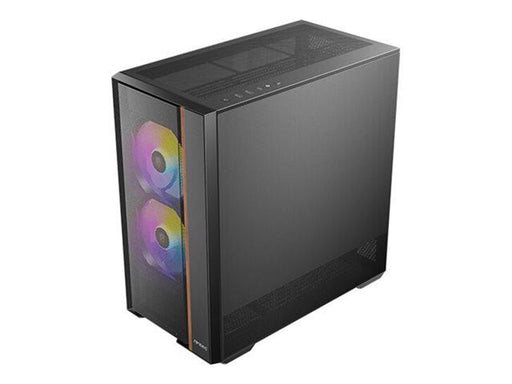 Antec Flux Rear - mid tower - ATX - Gehäuse - Tower - Braun