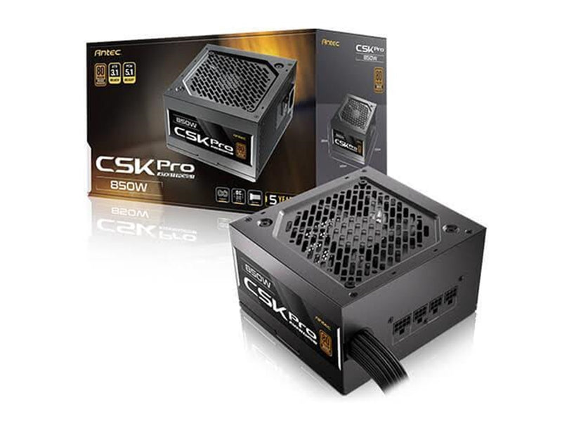 Antec SIGNATURE CSK850 PRO ATX3.1 power supply unit Netzteile - 850 Watt - ATX - 80 Plus Bronze zertifiziert