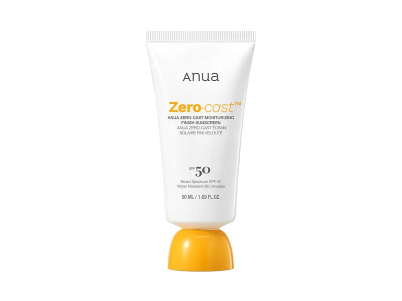 Anua Zero-Cast Moisturizing Finish Sunscreen SPF 50 50 ml