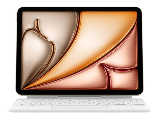 Apple Magic Keyboard for iPad Air 11" M4 | M3 | M2 - Danish - White - Tastatur & Folio-Set - Dänisch - Weiss