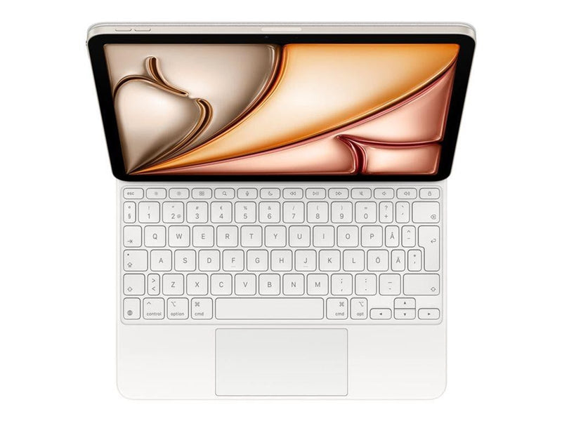 Apple Magic Keyboard for iPad Air 11" M4 | M3 | M2 - Swedish - White - Tastatur & Folio-Set - Swedisch - Weiss