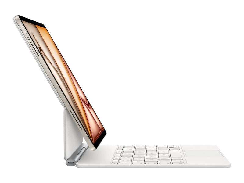 Apple Magic Keyboard for iPad Air 13" M4 | M3 | M2 - Norwegian - White - Tastatur & Folio-Set - Norwegisch - Weiss
